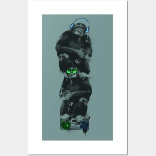 Monkey Music Posters and Art